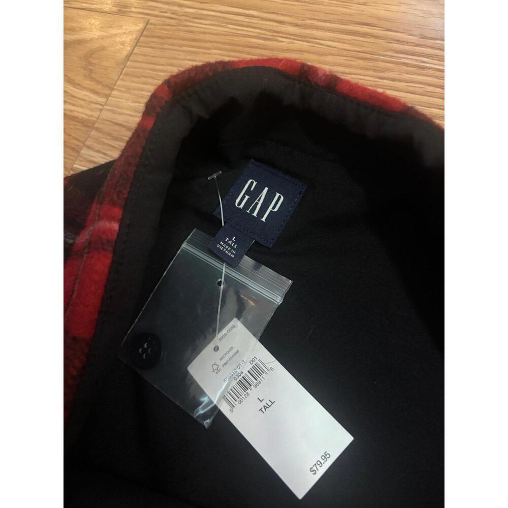 Gap Red & Black Plaid Skirt Size Large Tall - Picture 5 of 7